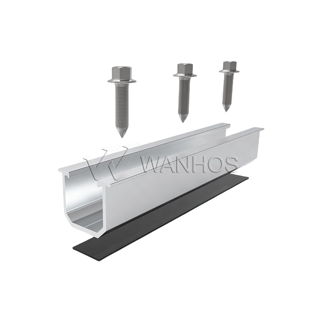 Short Rail Solar Structure